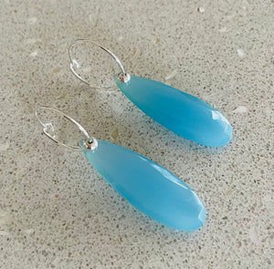 Chalcedony Earrings Ai214