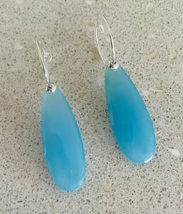 Chalcedony Earrings Ai214