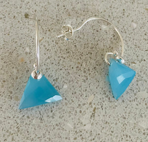 Chalcedony Earrings Ai214