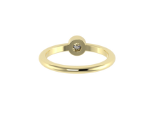 Load image into Gallery viewer, Minimal diamond ring