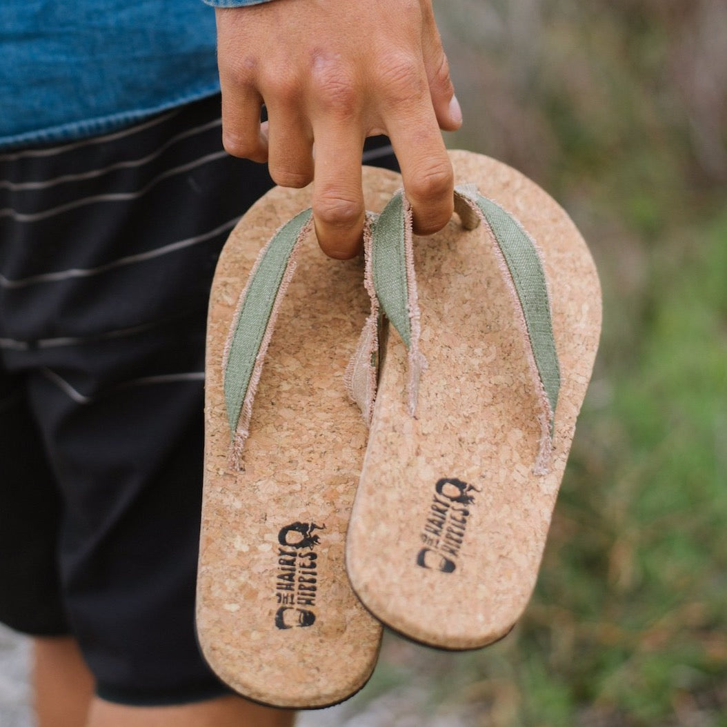 Men's Cork Thongs